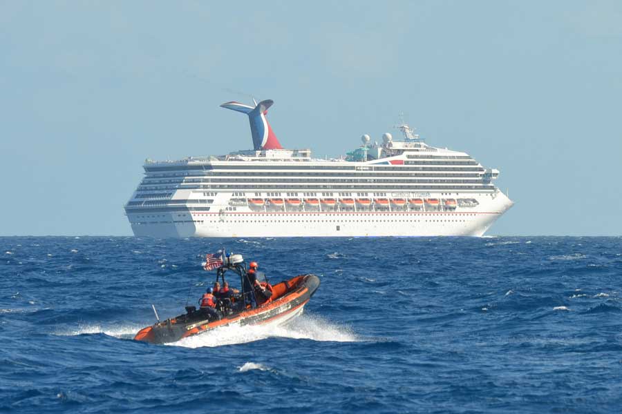 workers comp injury aboard cruise line