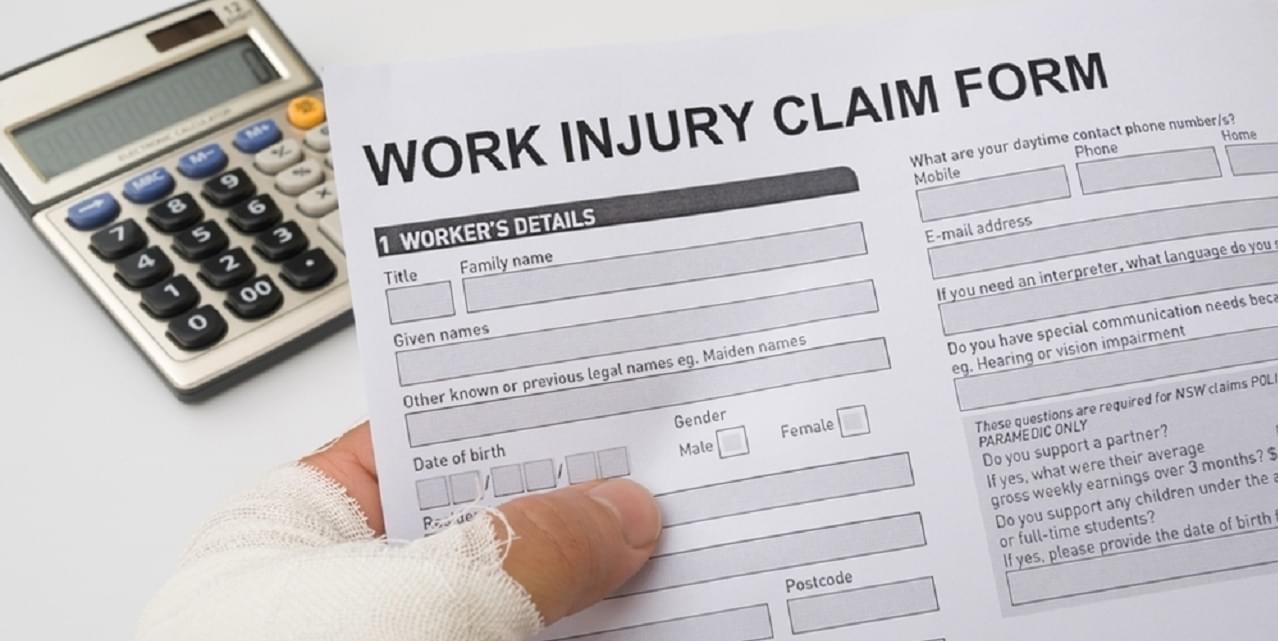 Workers comp claim and appeal concept.