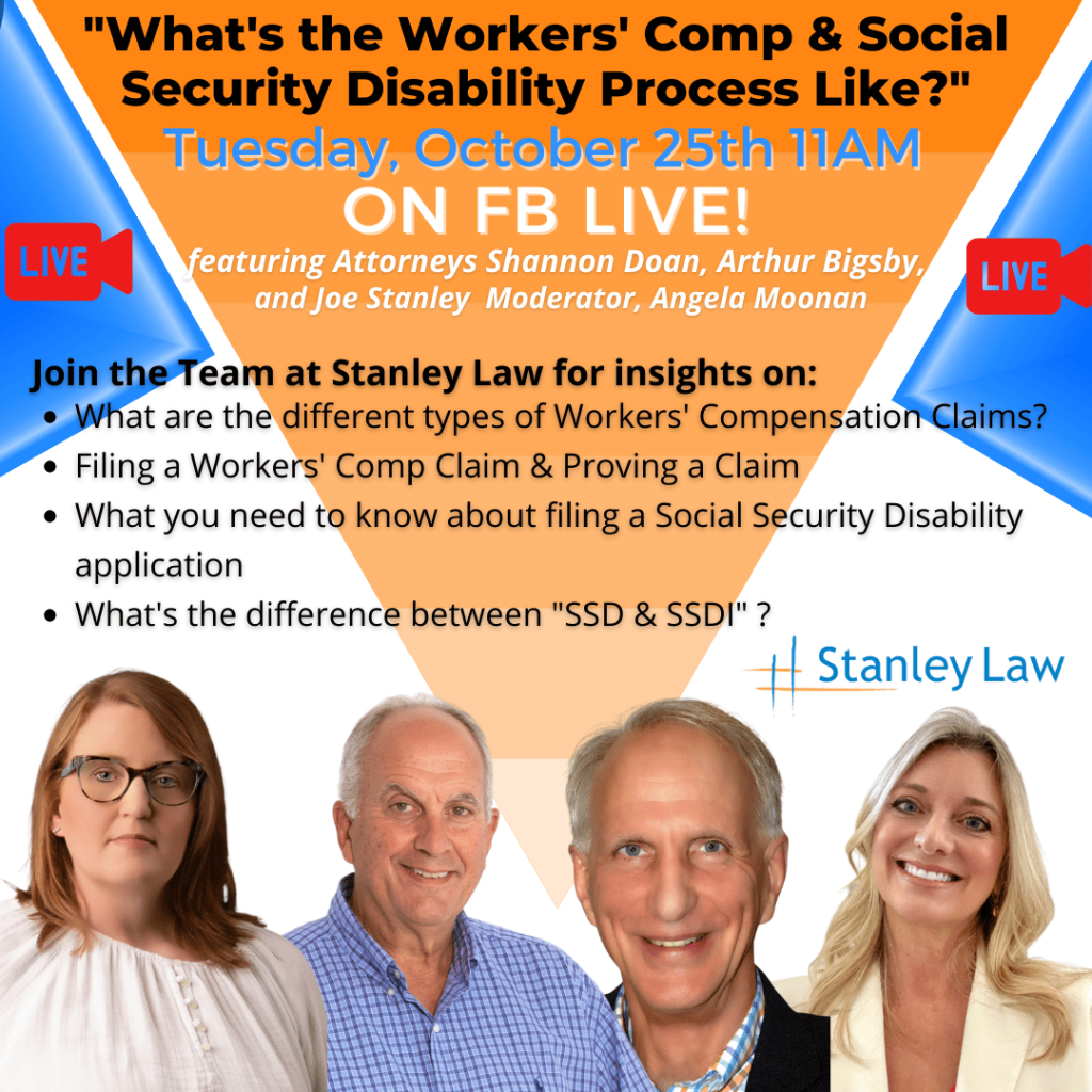 stanley law offices social security disability and workers comp webinar