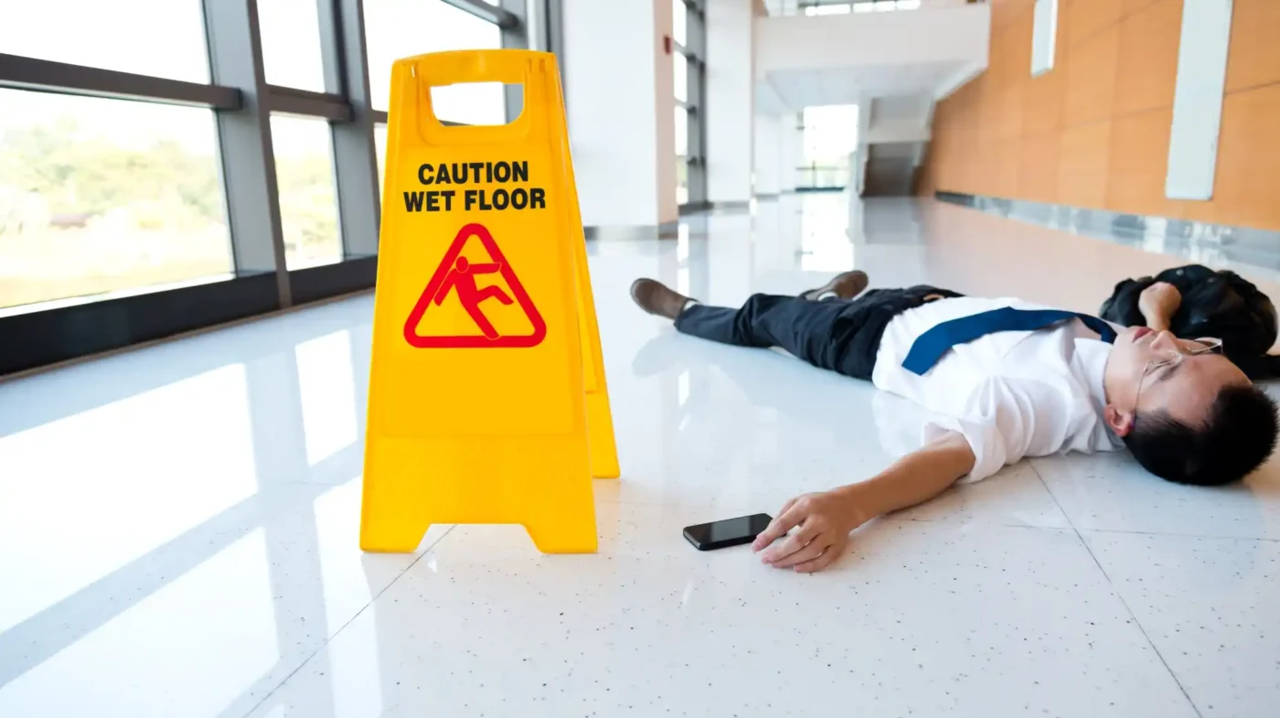 Slip and Fall Accident in the office