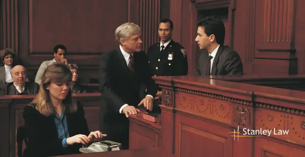 Court room dispute - Stanley Law Office