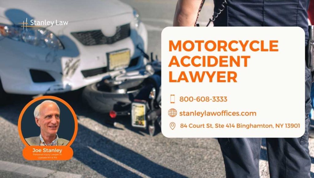 Motorcycle accident lawyer - Binghamton - Stanley Law