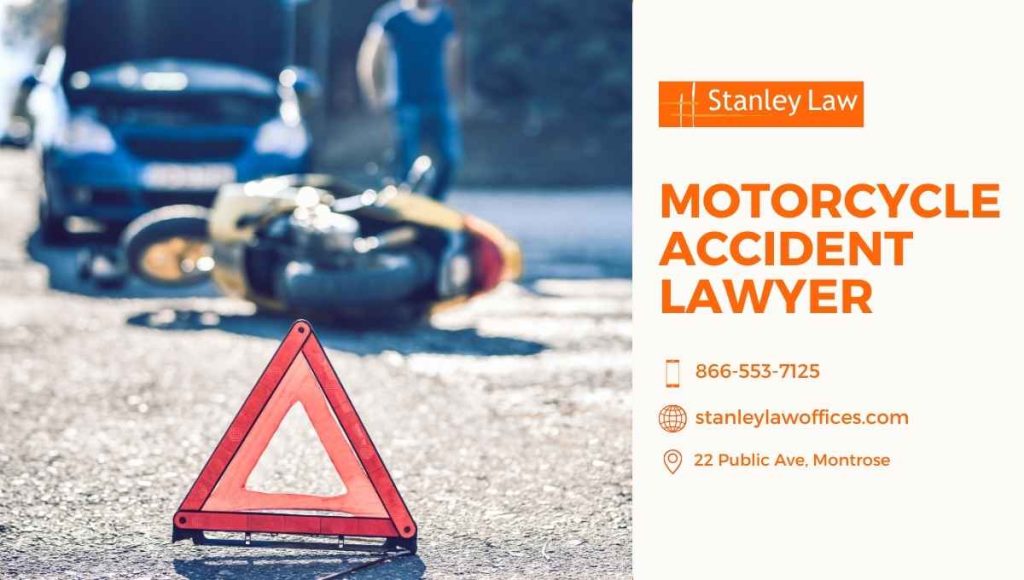 Motorcycle accident lawyer - Montrose - Stanley Law Office