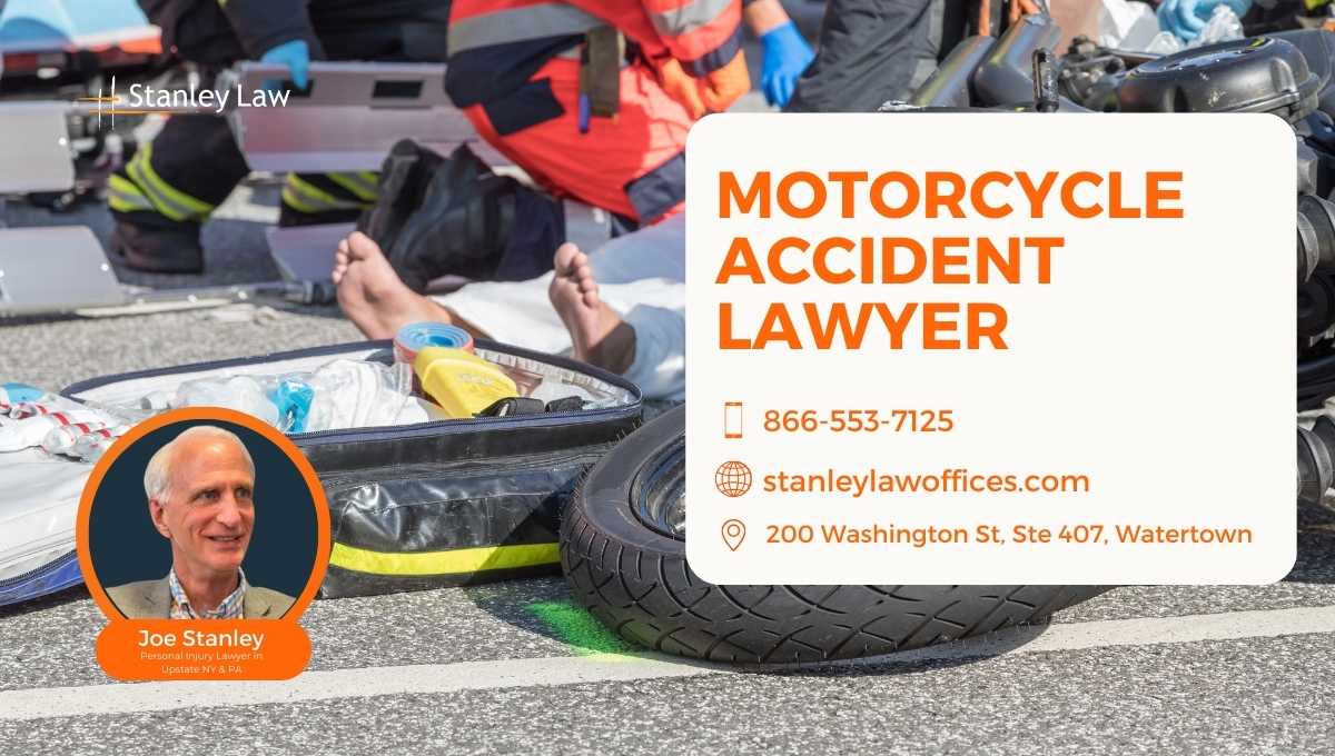 Motorcycle accident lawyer - Watertown - Stanley Law Office