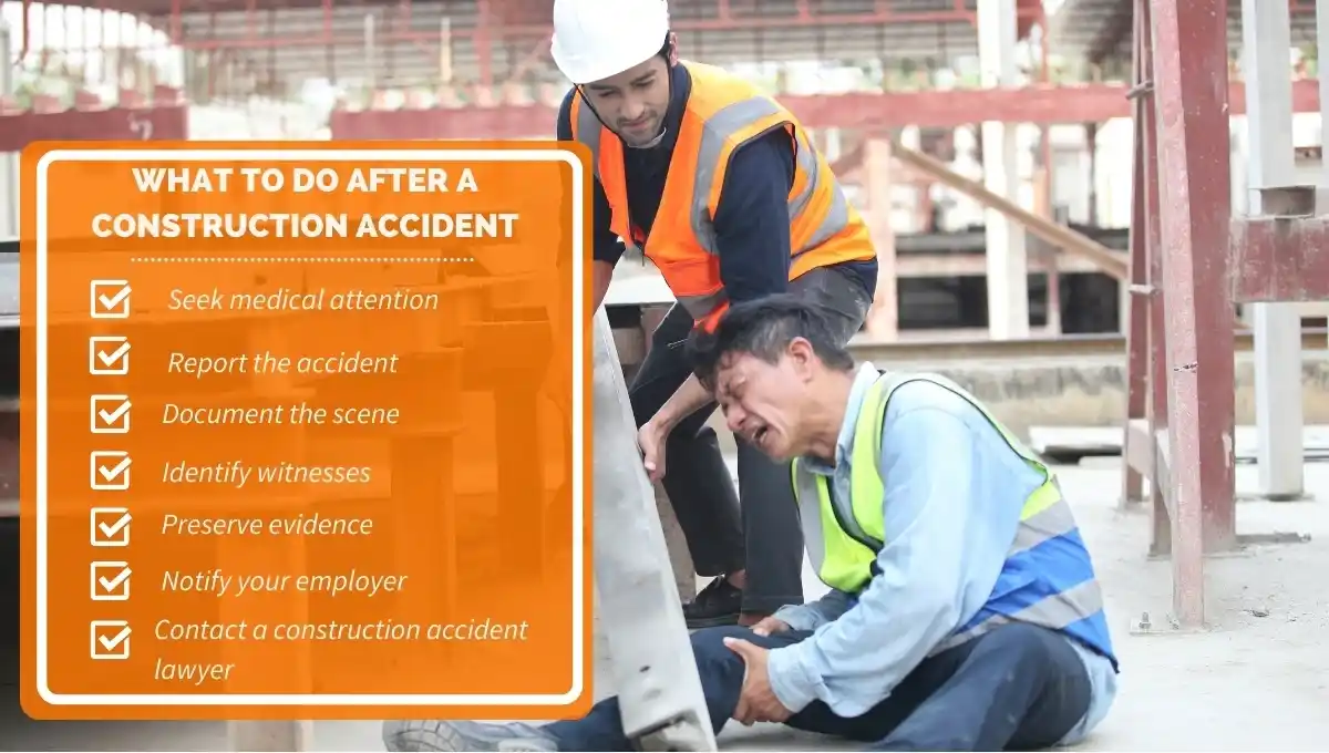 What to do after a construction accident