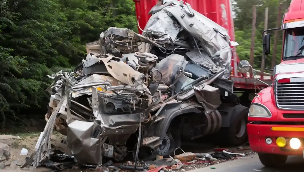Truck accident