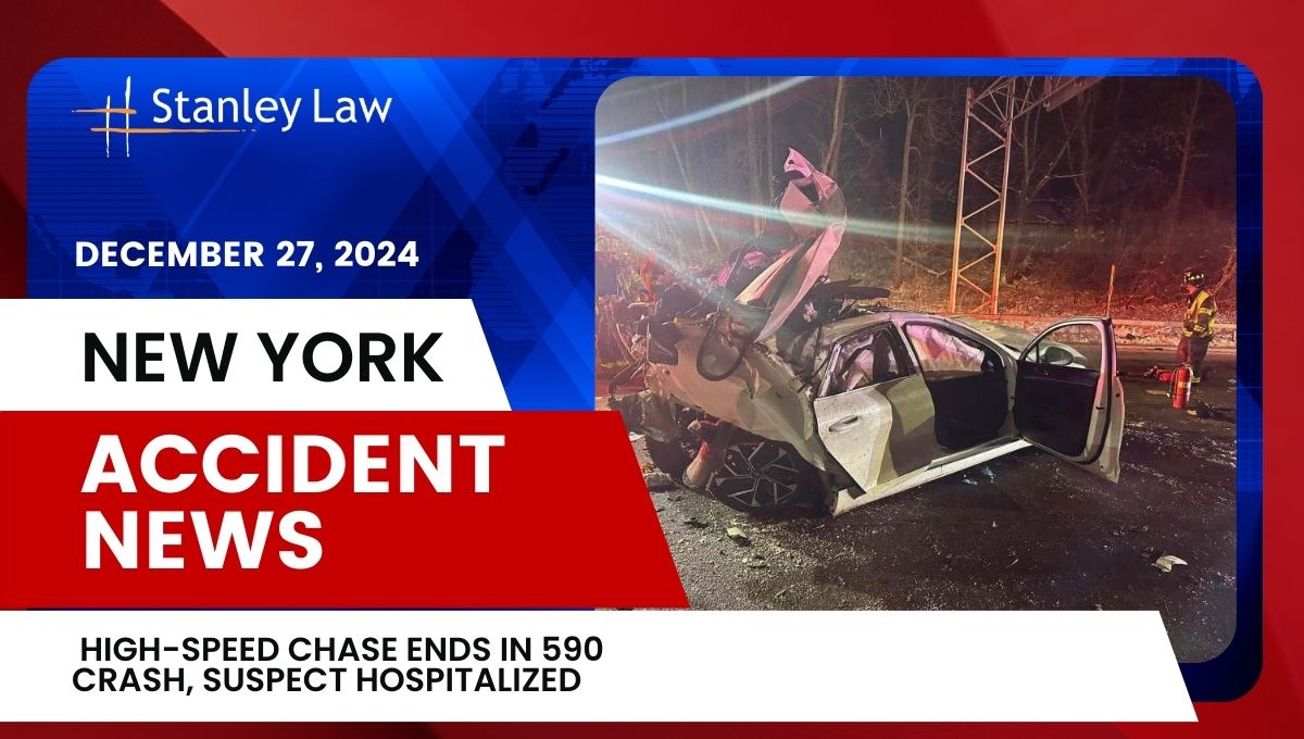 High-speed chase ends in I 590 crash