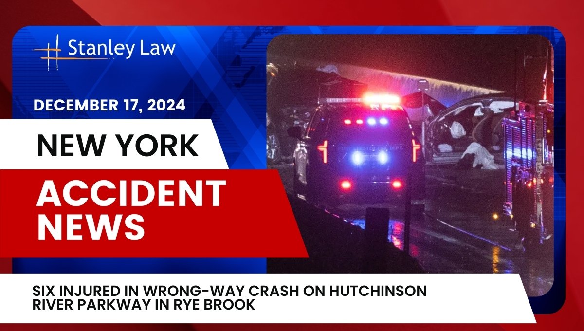Six Injured in Wrong-Way Crash on Hutchinson River Parkway in Rye Brook