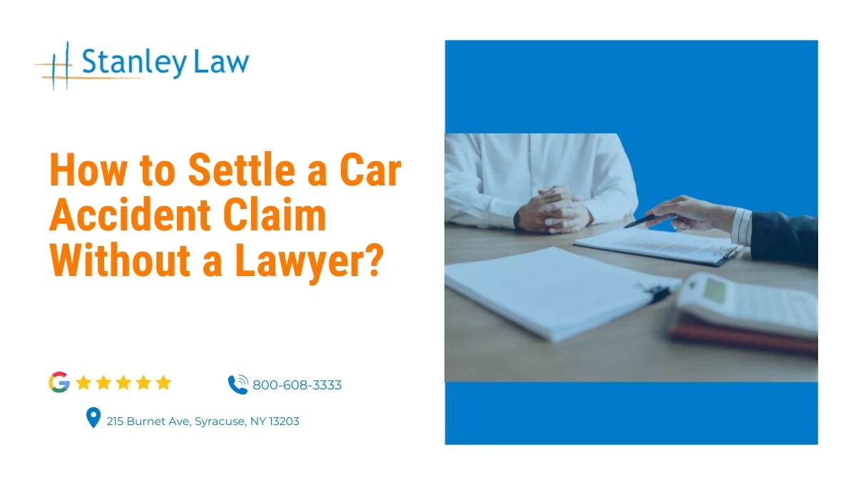 How to Settle a Car Accident Claim Without a Lawyer