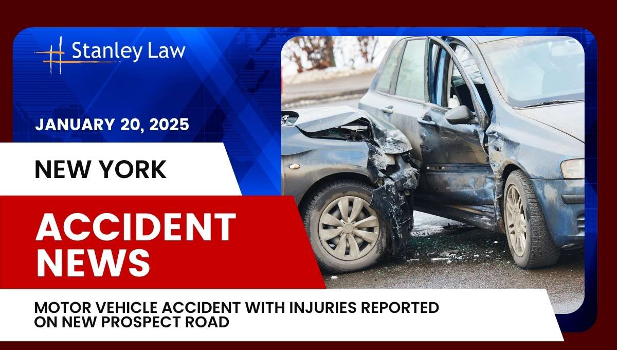 Motor Vehicle Accident with Injuries Reported on New Prospect Road