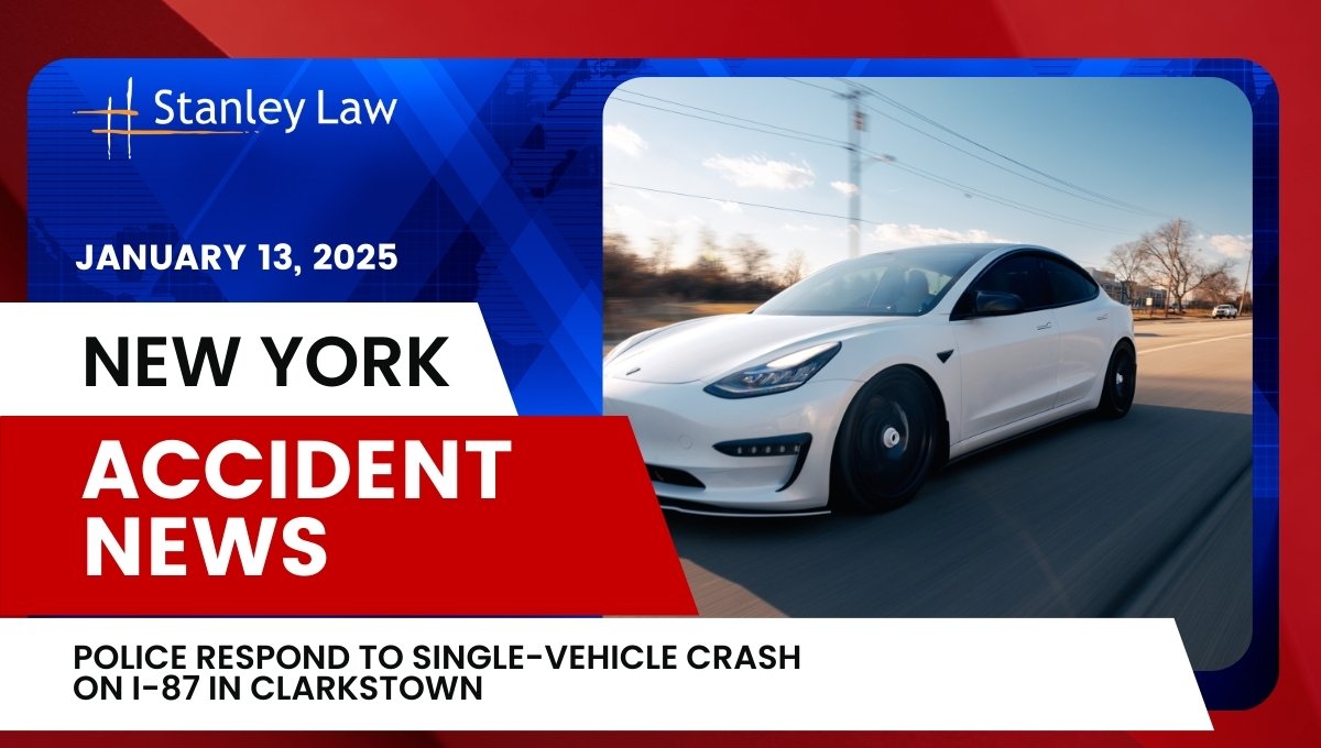 Police Respond to Single-Vehicle Crash on I-87 in Clarkstown