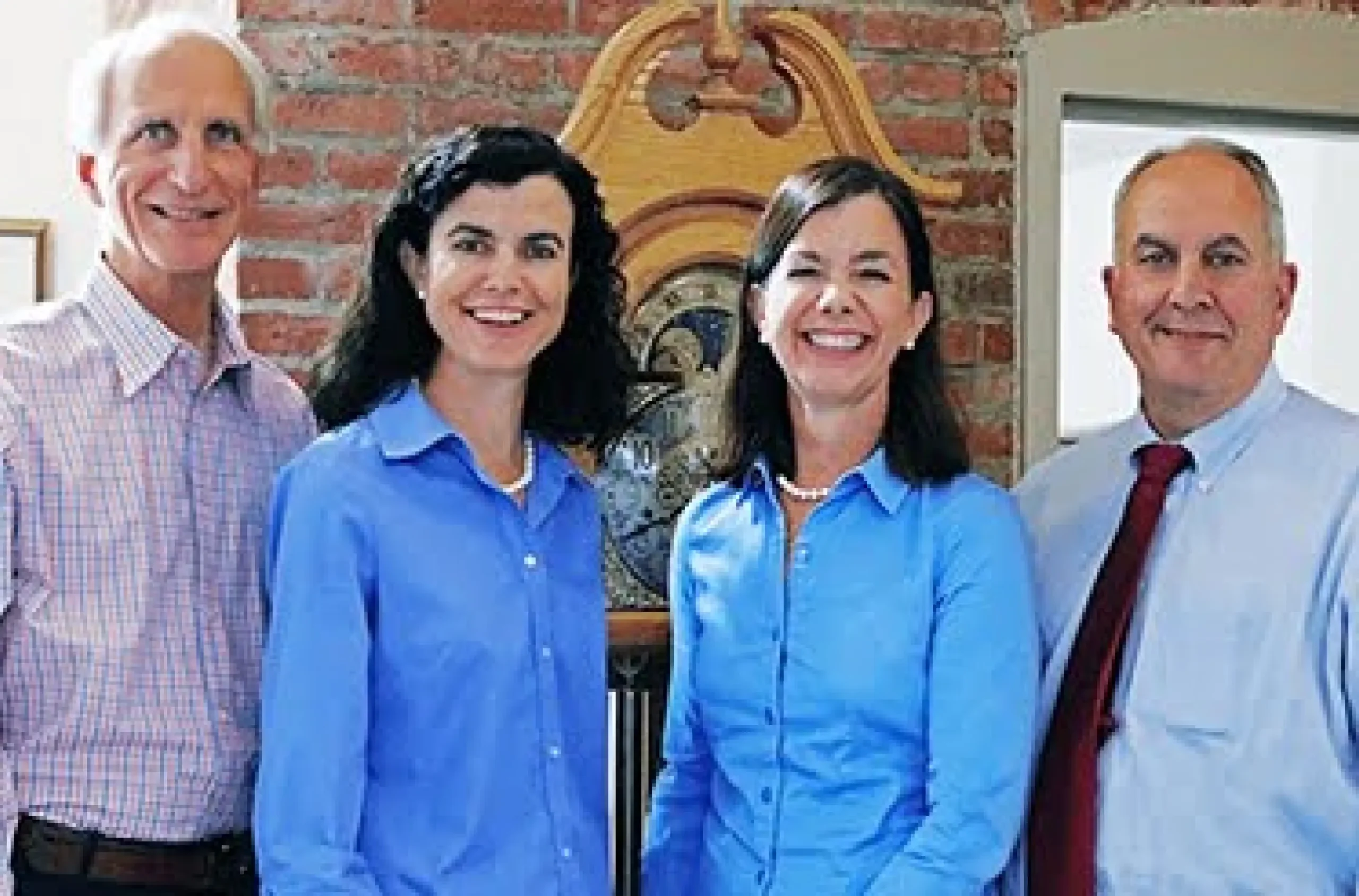 Pictured left to right - Joe Stanley, Megan Fallon, Sheila Fallon and Arthur Bigsby.