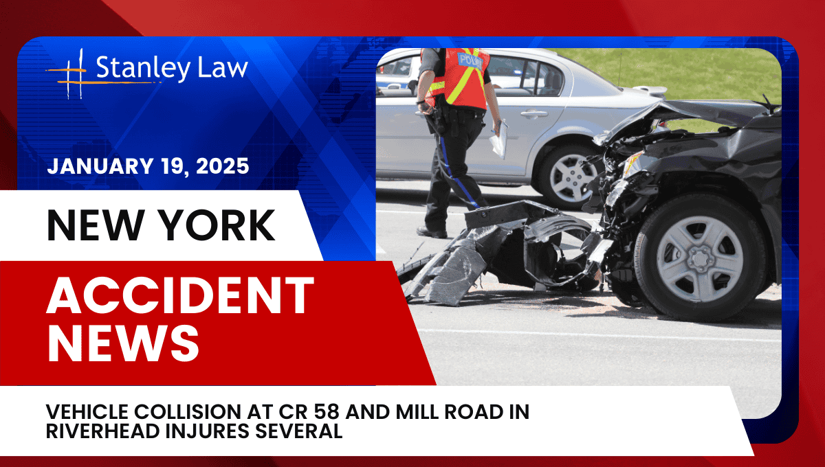 Vehicle Collision at CR 58 and Mill Road in Riverhead Injures Several