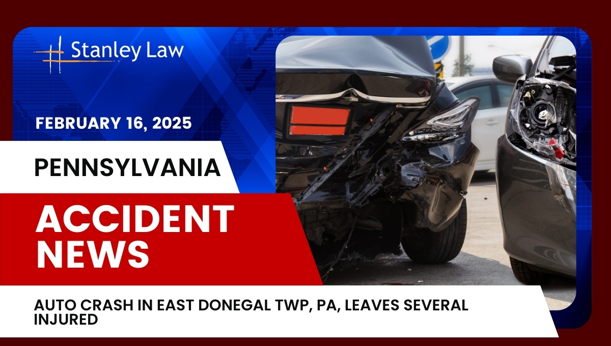 Auto Crash at East Donegal Twp, PA Leaves Several Injured