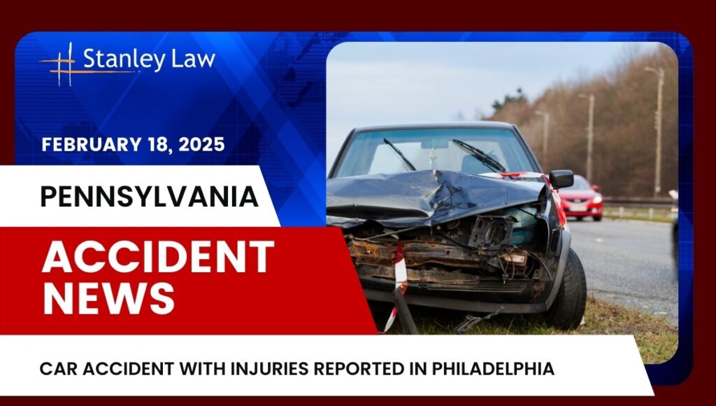 Car Accident with Injuries Reported in Philadelphia