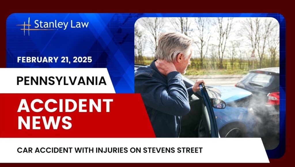 Car Accident with Injuries on Stevens Street