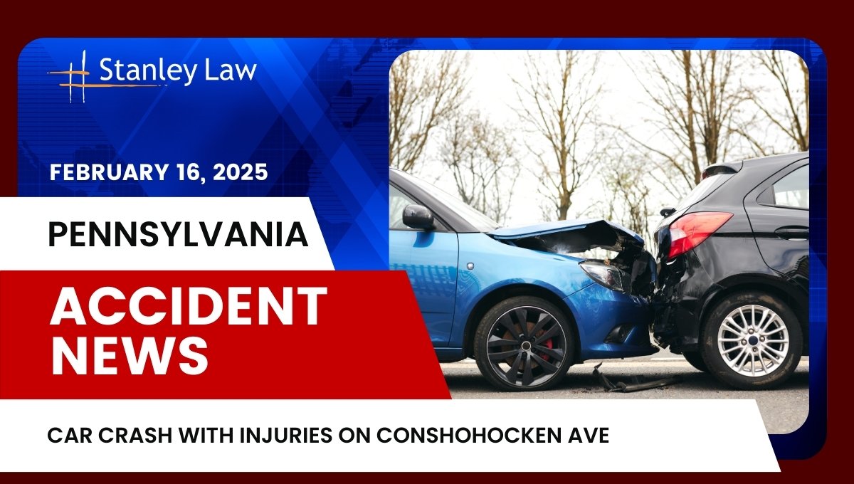 Car Crash with Injuries on Conshohocken Ave