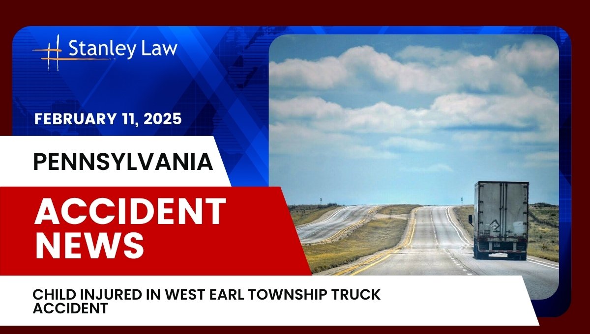 Child Injured in West Earl Township Truck Accident