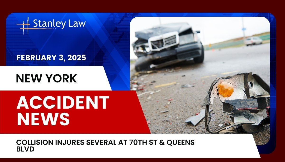 Collision Injures Several at 70th St Queens Blvd