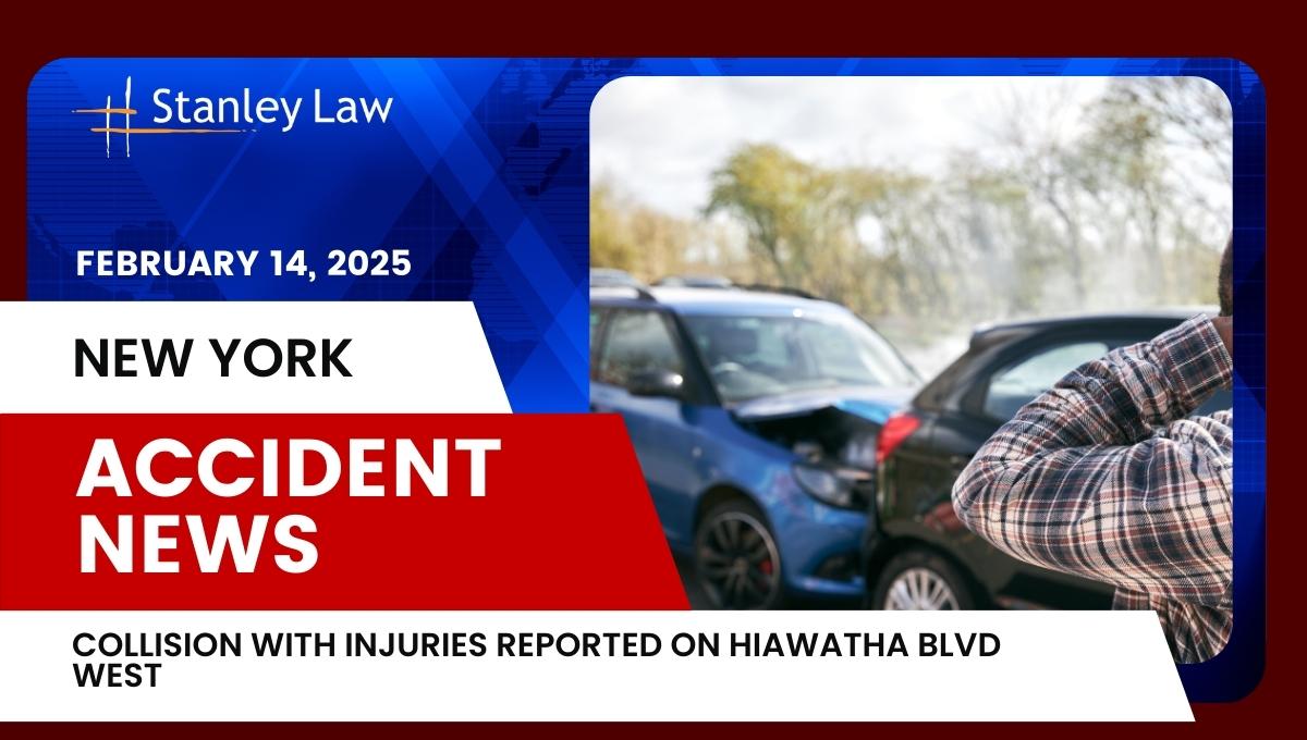 Collision with Injuries Reported on Hiawatha Blvd West