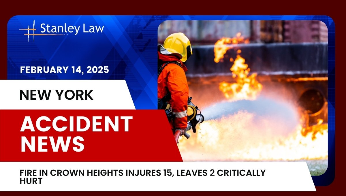 Fire at Crown Heights Injures 15, Leaves 2 Critically Hurt