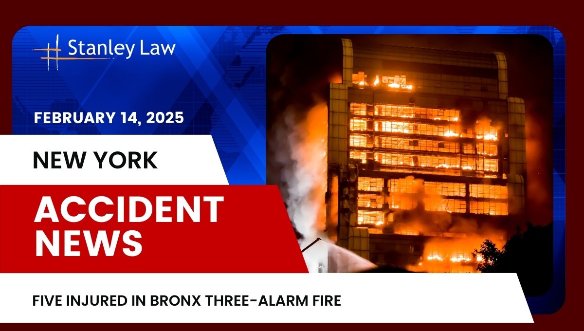 Five Injured in Bronx Three-Alarm Fire