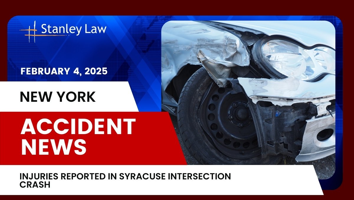 Injuries Reported in Syracuse Intersection Crash
