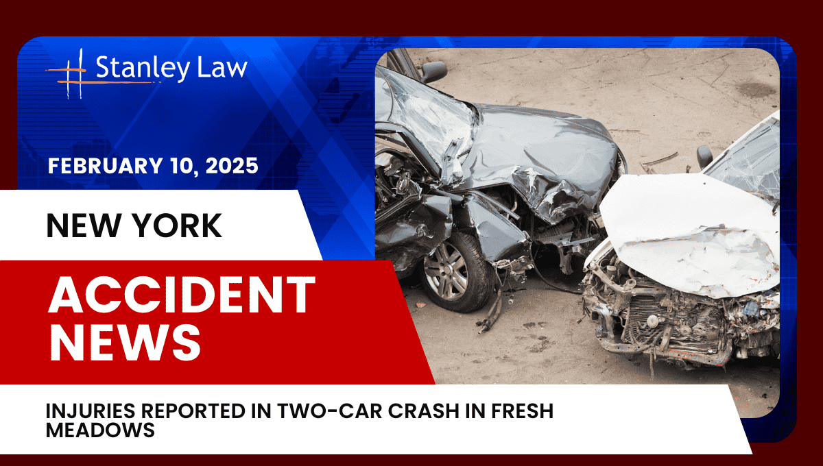 Injuries Reported in Two-Car Crash in Fresh Meadows