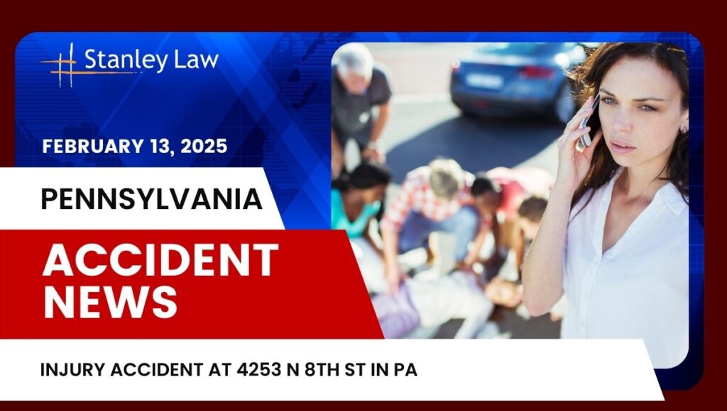 Injury Accident at 4253 N 8th St in PA