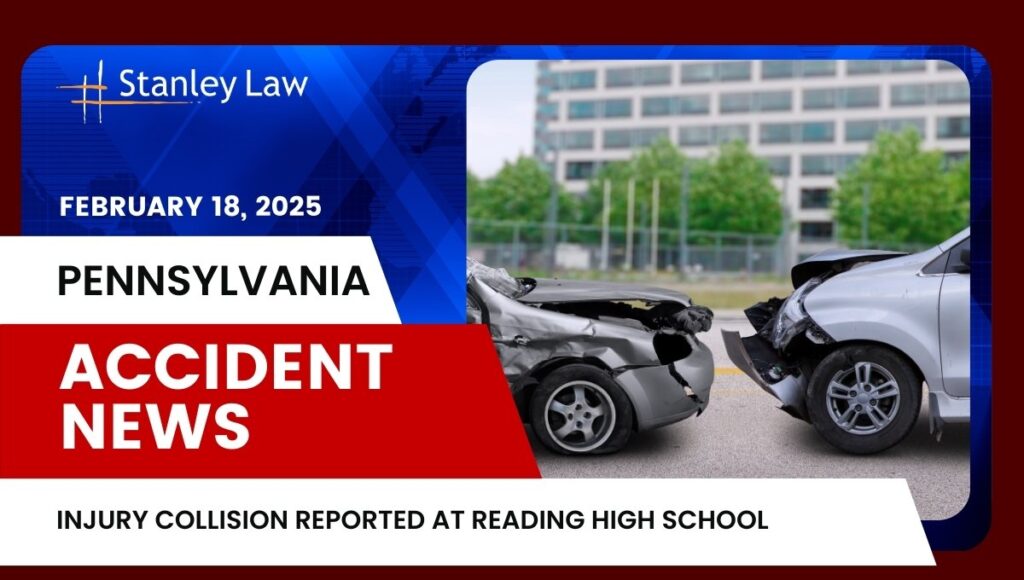 Injury Collision Reported at Reading High School