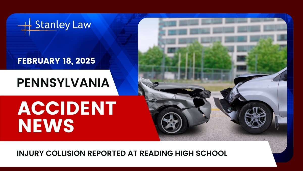 Injury Collision Reported at Reading High School