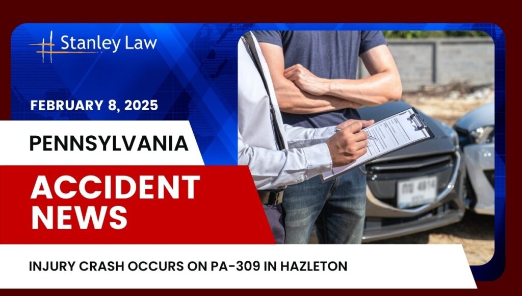 Injury Crash Occurs on PA 309 in Hazleton