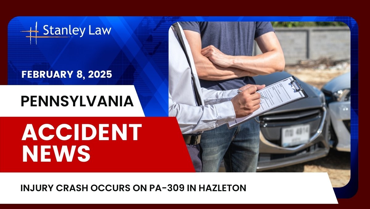 Injury Crash Occurs on PA 309 in Hazleton