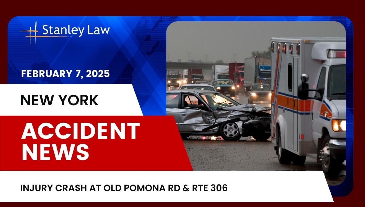 Injury Crash at Old Pomona Rd, Rte 306