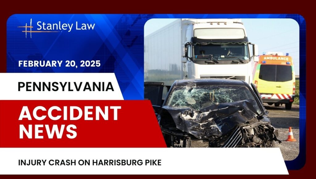 Injury Crash on Harrisburg Pike