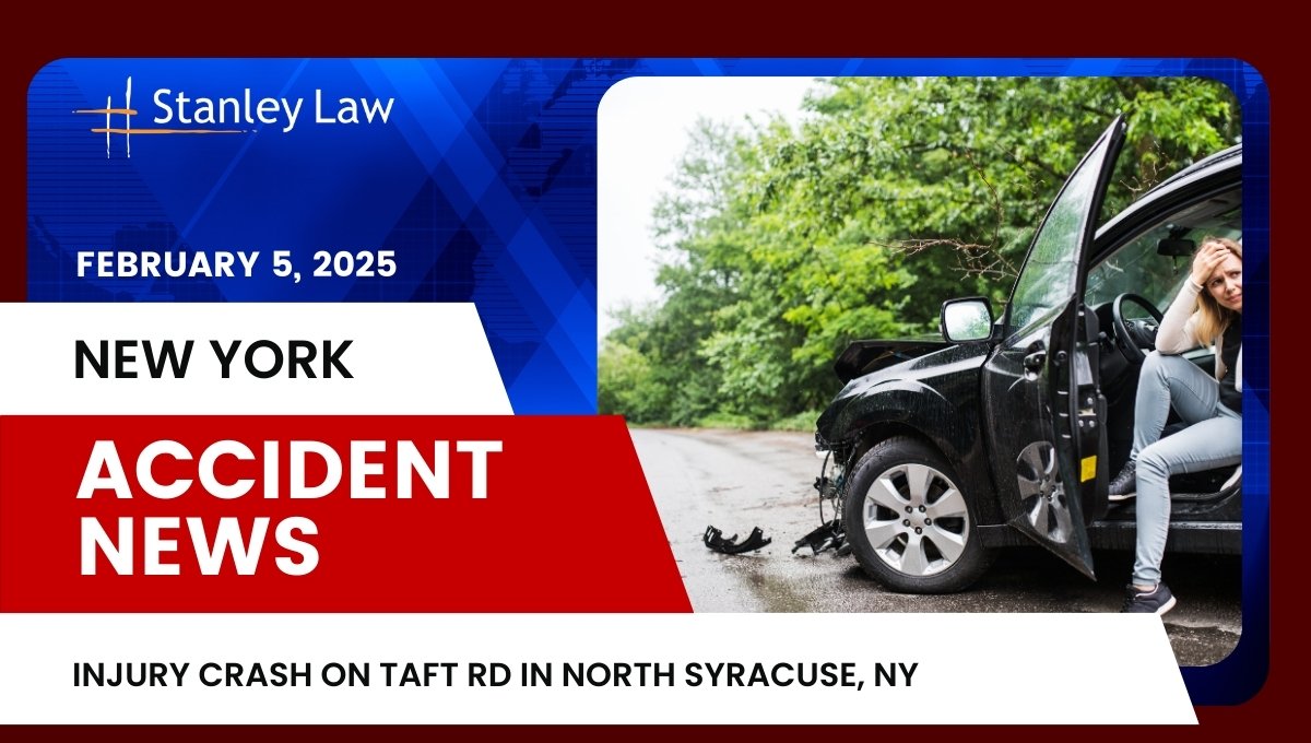 Injury Crash on Taft Rd in North Syracuse, NY