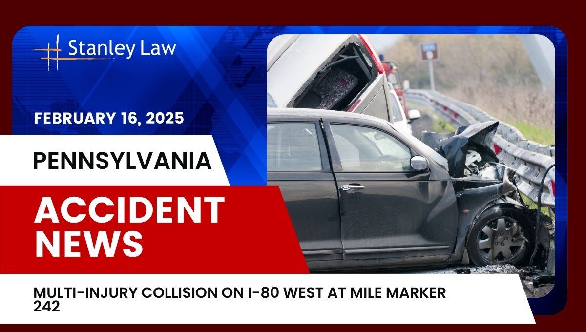 Multi-Injury Collision on I-80 West at Mile Marker 242