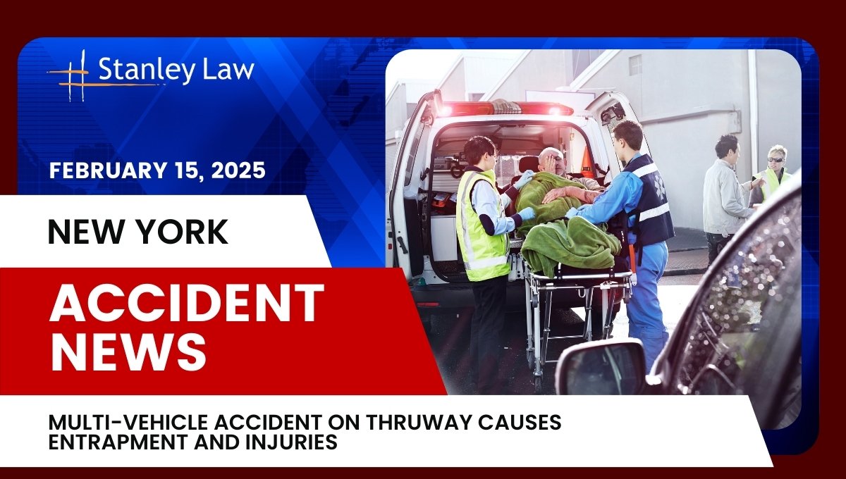 Multi-Vehicle Accident on Thruway Causes Entrapment and Injuries