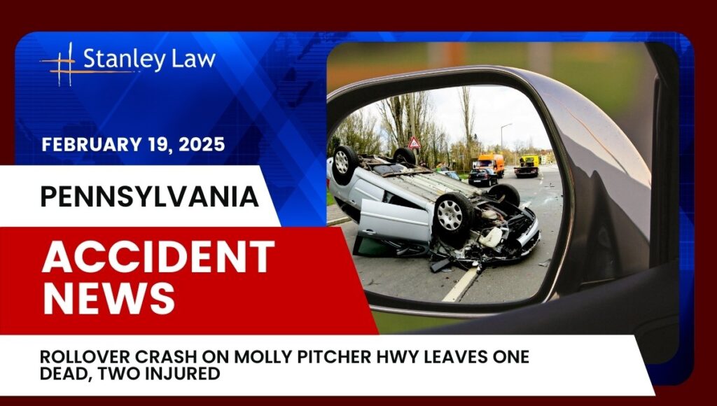 Rollover Crash on Molly Pitcher Hwy Leaves One Dead, Two Injured