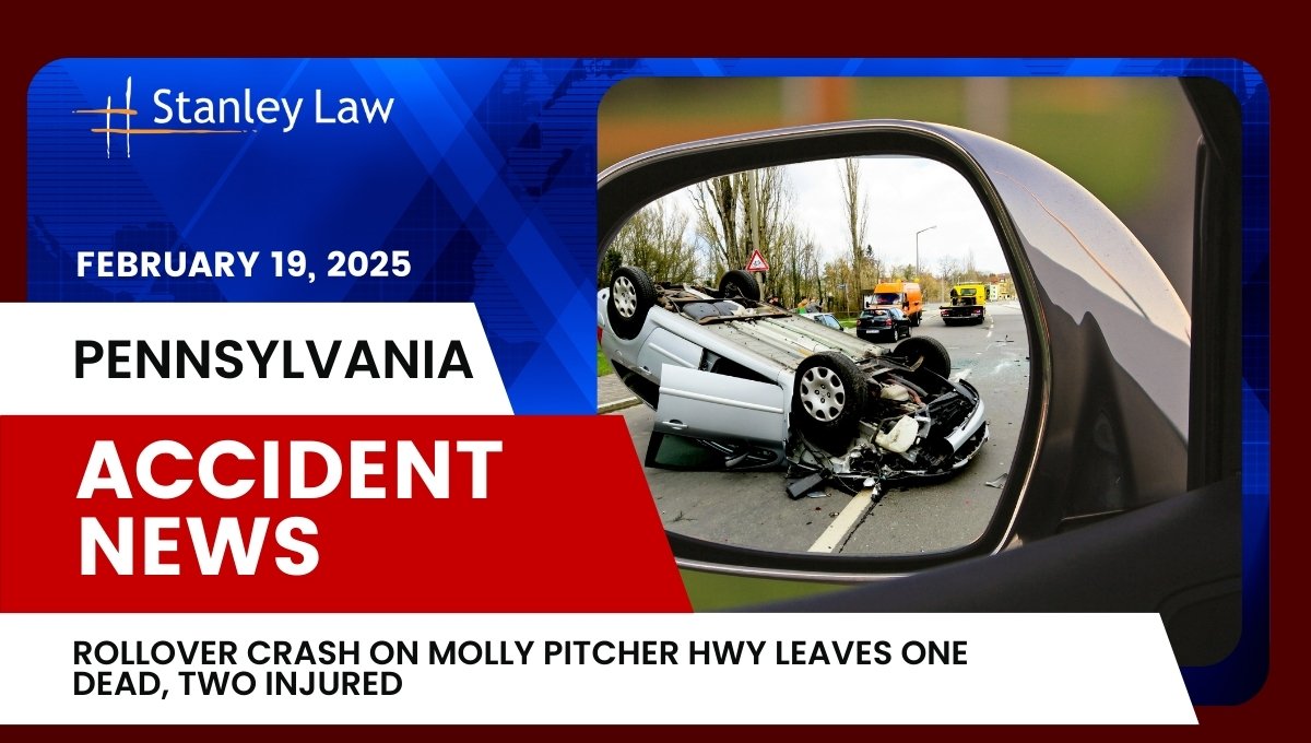 Rollover Crash on Molly Pitcher Hwy Leaves One Dead, Two Injured