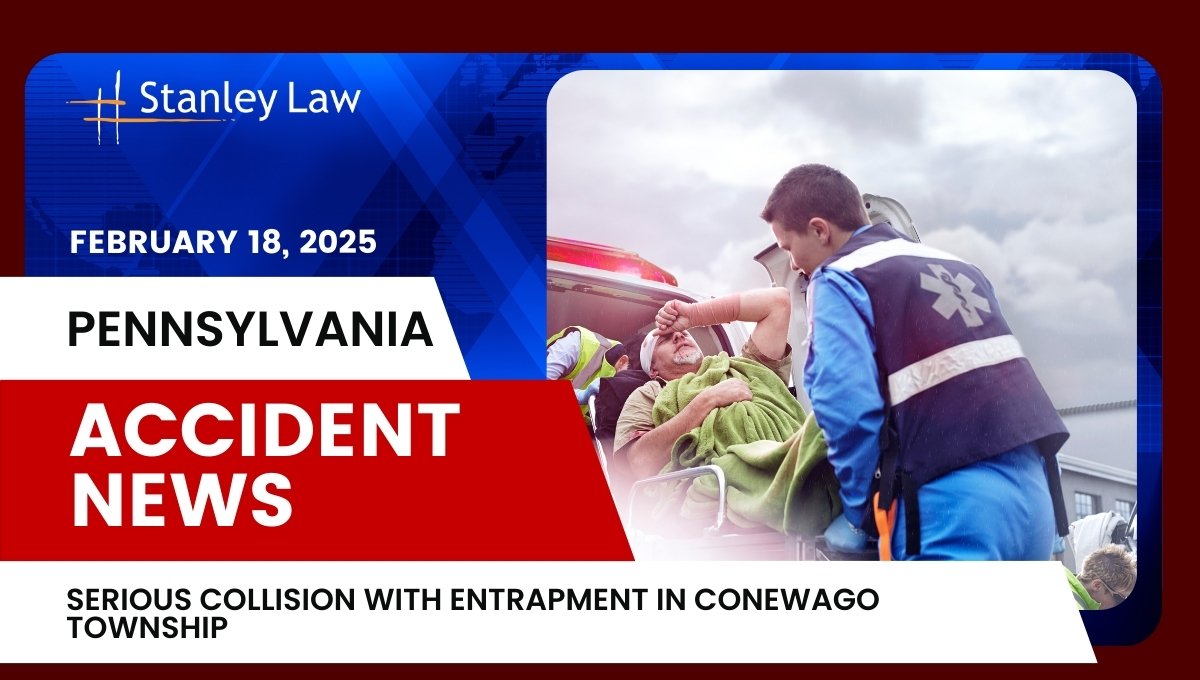 Serious Collision with Entrapment in Conewago Township