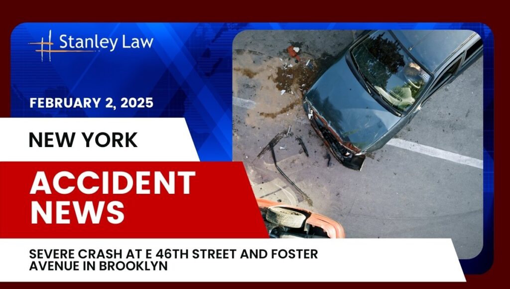 Severe Crash at E 46th Street and Foster Avenue in Brooklyn