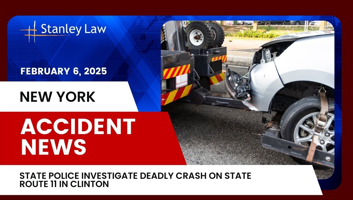 State Police Investigate Deadly Crash on State Route 11 in Clinton