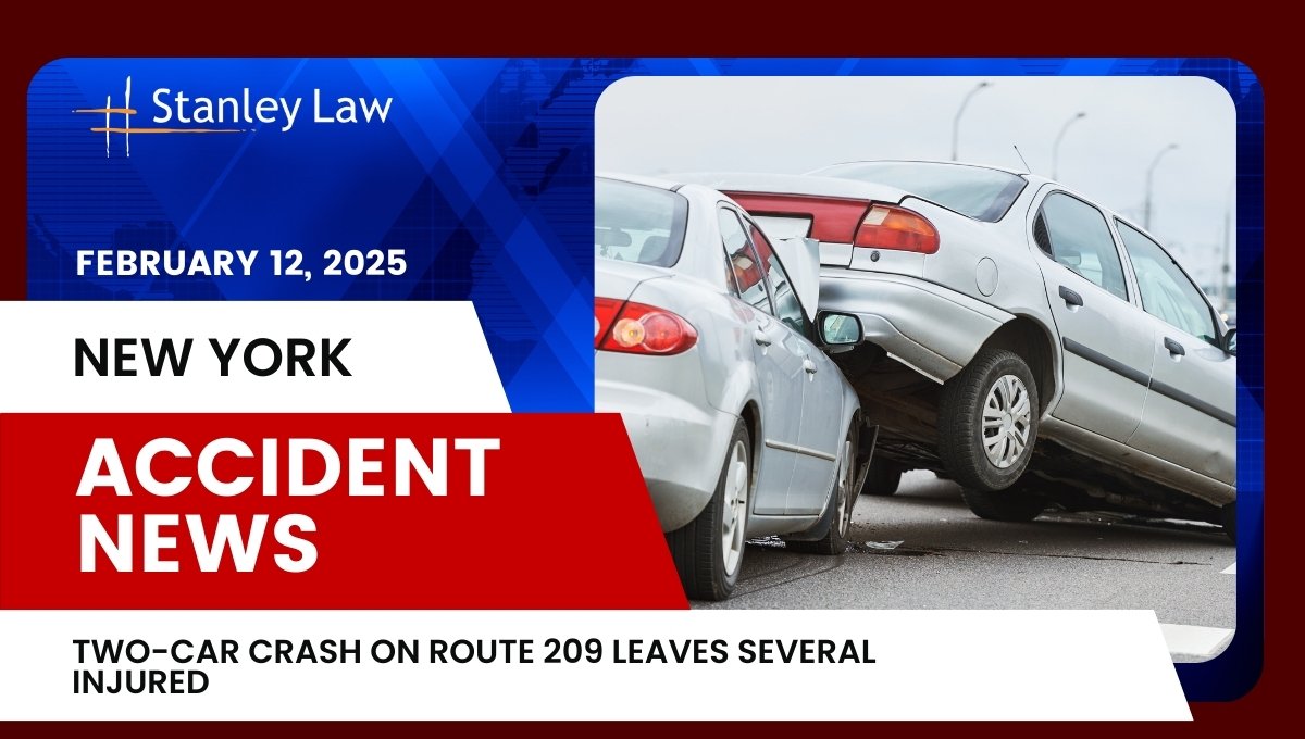 Two-Car Crash on Route 209 Leaves Several Injured