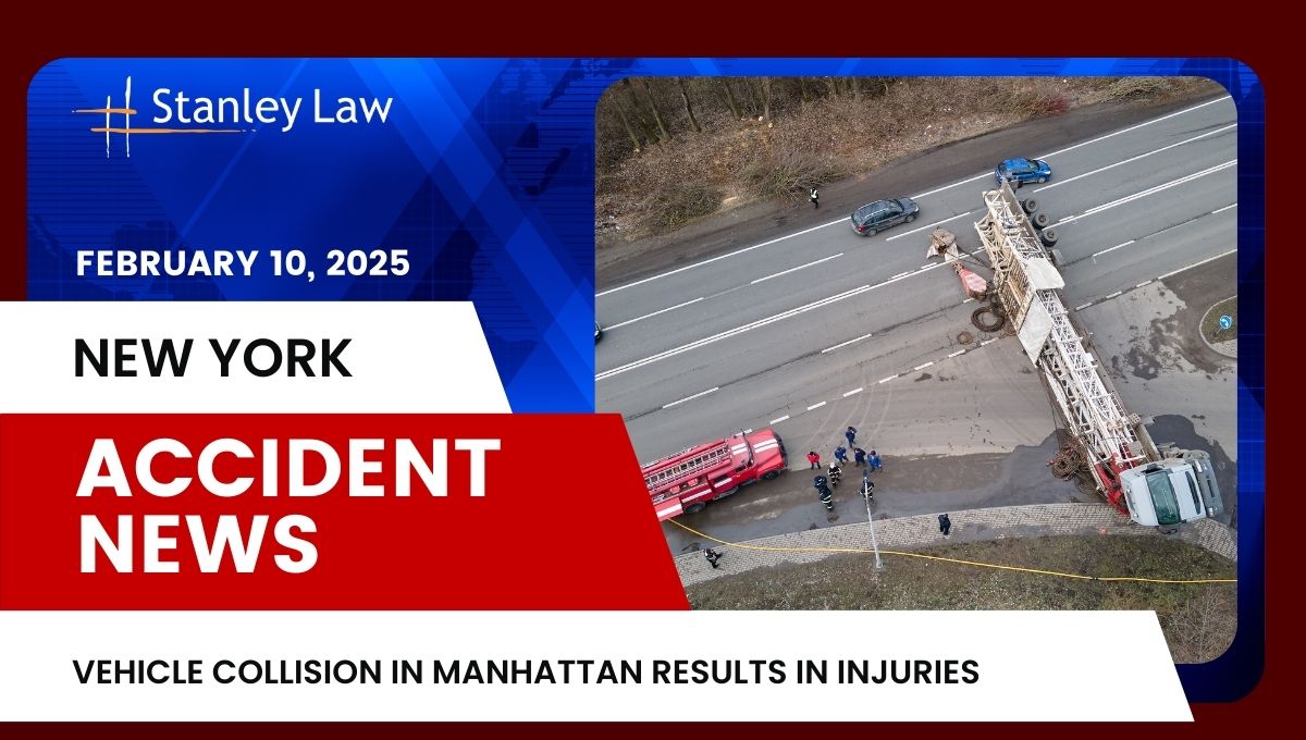 Vehicle Collision in Manhattan Results in Injuries