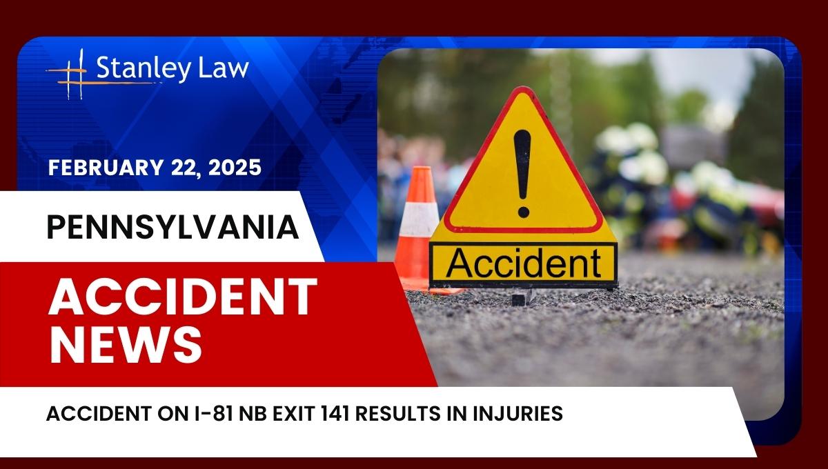 Accident on I-81 NB Exit 141 Results in Injuries