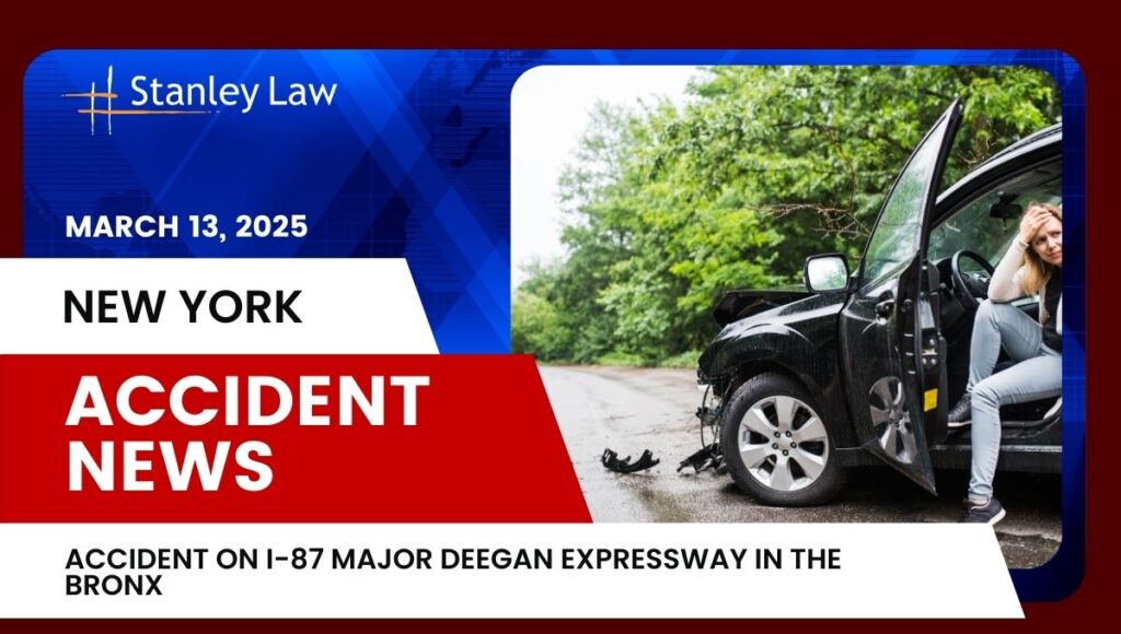 Accident on I-87 Major Deegan Expressway in the Bronx, NY