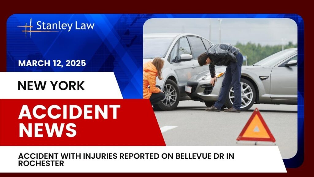 Accident with Injuries Reported on Bellevue Dr in Rochester, NY