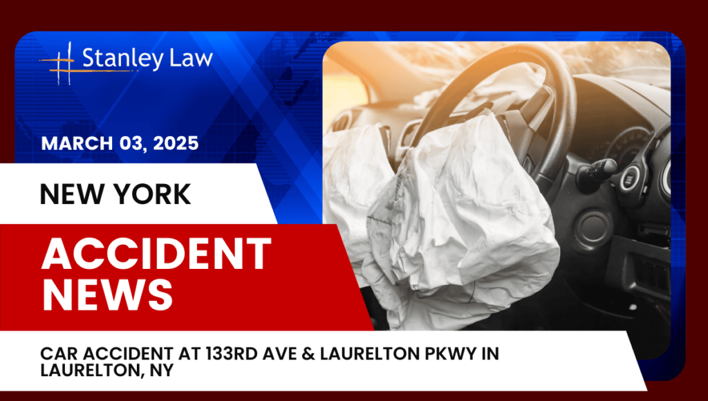 Car Accident at 133rd Ave and Laurelton Pkwy in Laurelton