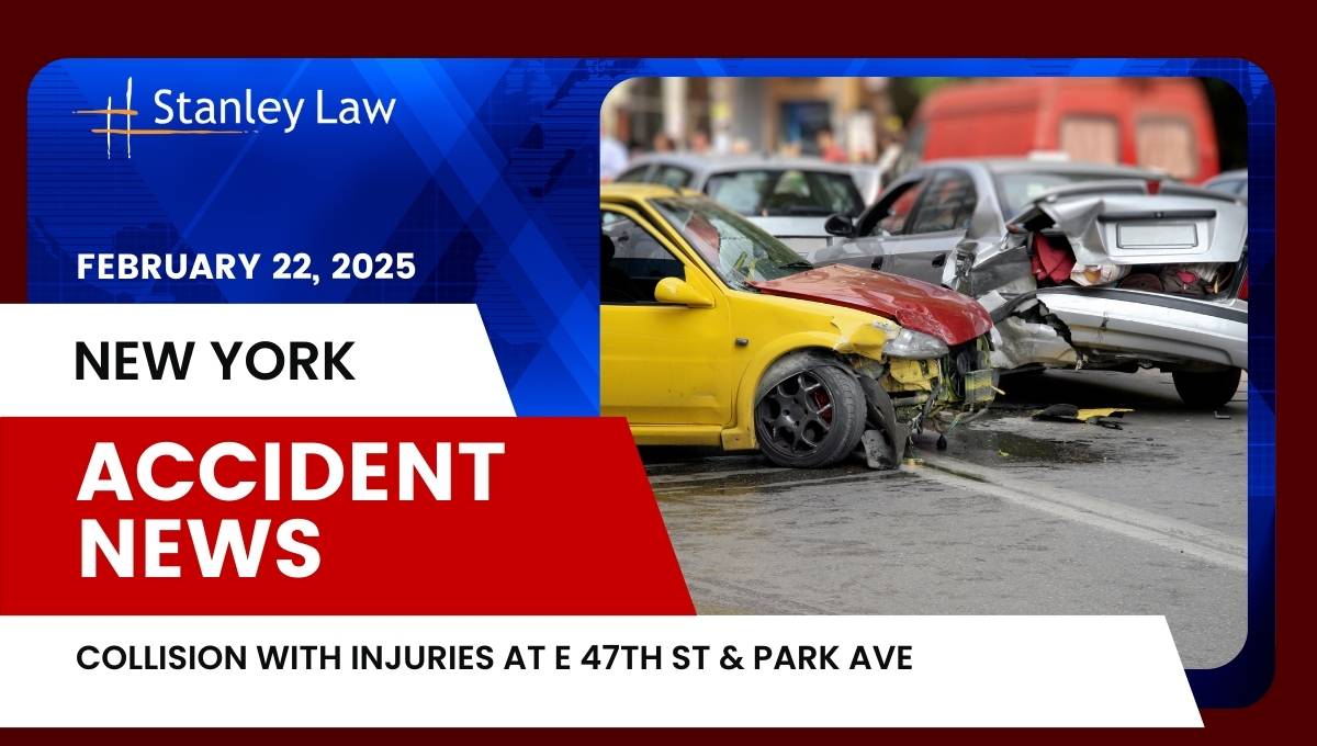 Collision with Injuries at East 47th Street and Park Avenue